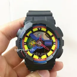 2021 New fashion relogio masculino orologio da polso da uomo impermeabile Sport doppio display GMT LED digitale reloj hombre Army Military 262p