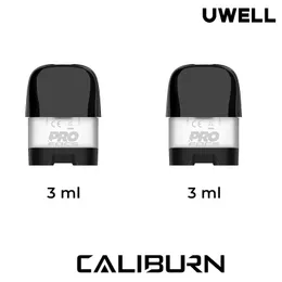 Uwell Caliburn x POD WARTRIDGE 3ML FIT CALIBRUNG Cewka G2 0,8OHM 1,0OHM 1.2OHM Cewka Głowica 2PC/pakiet E-papieros Authentic