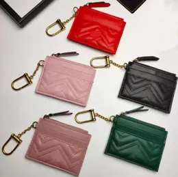 Unisex Tasarımcı Çanta Parçaları Aksesuarlar Anahtar Kılıfı Kart Sahipleri Moda İnek derisi Çanta anahtarlıklar Mini Cüzdanlar Madeni Para Kredi Tutucu Hakiki deri 5A Kalite