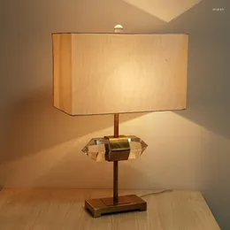 Lampade da tavolo Plumones in stile nordico de cama lampara mesa noche decorazioni in ferro da letto viola lampada per pc
