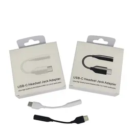 삼성 케이블의 경우 USB 케이블 타입 C 남성은 3.5mm aux aux 오디오 여성 소매 패키지 유형 C S22 Ultra S21 Fe S20 S10 Note 10 Plus