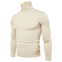 Erkek Sweaters Erkek Sonbahar ve Kış Katı Yumuşak Yumuşak Yurböceği Kazak Esneklik Renk Yakın Erkekler Deri Sahte Ceketler Katlar