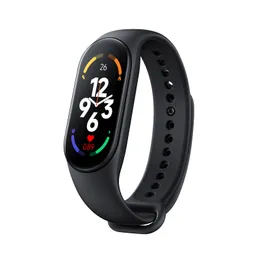 New M7 Smart Wristbands Bluetooth Bracelet Fitness Tracker Heart Rate Blood Pressure Monitor Color Screen Waterproof Sports Watch M7