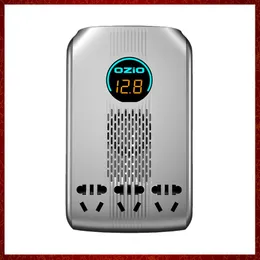 CC221 6 USB -billaddare QC3.0 PD Fast Charging 200W 12V 24V till 220V LED -sk￤rmbilinverterare med 3 Socket 2 Cigarett￤ndare inverser