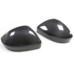 Auto Parts Mirrors for Range Rover Evoque/Discovery/Range Rover Velar Dry Carbon Fiber Rearview Hous Caps