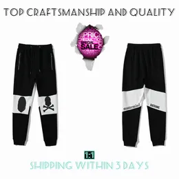 Top Craftsmanship Mens Pants дизайнерские брюки мужские и женские акулы брюки обезьяны спортивные штаны спортивные бегуны грузовые технологии светящийся камуфляж звездное пятно 3XL daks KZ1-3