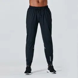 Lulus Men's Jogger long Pants Sport Yoga Outfit Running Yogo Gym PocketsスウェットパンツズボンメンズカジュアルエラスティックウエストEE