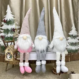 Noel Süslemeleri Ups Gnome Noel Yüzsüz Bebek Ev Cristmas Süslemesi için Navidad Natal Yeni Yıl Dro Dhhjr