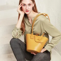 Evening Bags OCEHNUU Fashion Female Shoulder Bag Luxury Handbags Women Designer Genuine Leather Messenger Purse Sets Torebka