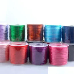 Andere 1 5 mm Polyamidschnur, Nylon außen und Gummi innen, elastische Schnüre, Rollenschnur, Faden für Schmuckherstellung, Zubehör, Drop Deli Dh85J