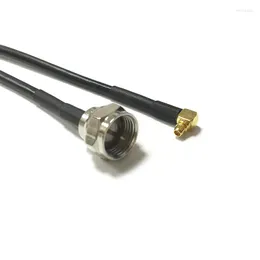 Belysningstillbeh￶r F Male Female Jack Switch MMCX Plug Right Vinkel RF CoAX CABLE RG174 Partihandel SMA till Adapter