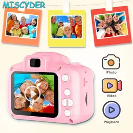 Digital Cameras Mini Cartoon Kids Po 2 Inch HD Screen Children Video Recorder Camcorder Toys For Child Birthday Gift 221101