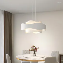 Ljuskronor modern ledande pendellkronkrona för vardagsrum köksupphängning armaturmoderna hängande lampor matsal