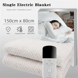 2022 new soft comfortable Electric Blanket Rainbow RUIANBAO 150x80cm Thickened Flannel Pad Heating Bed Mat Body Warmer CE Certification 230V EU Plug