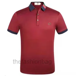 Luxury5a-New Fashion Polo Рубашка для летнего повседневного делового отворота с коротким рукавом с коротким рукавом красивые тонкие размер спортивной одежды