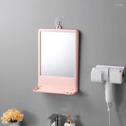 Lusterka lustra prysznica toalety Anti mgła dekoracyjna szafka montowana na ścianę minimalizm kąpiel łazienka ronde spiegel lg50jz