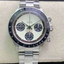 Relógio de luxo relógios de designer de moda limpo relógio cronógrafo 7750 do homem de negócios R Watch QXYXL