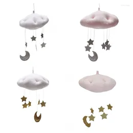 Parti per passeggino L21F Hanging 3D Cloud Shape Ornamento per matrimoni Decorazioni per la stanza Po Puntelli Art Stage Decorazioni per feste fai da te per regalo per bambini