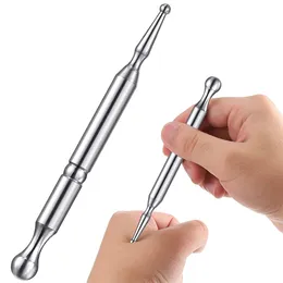 Full Body Massager Stainless Steel Manual Acupuncture Pen Trigger Point Deep Tissue Massage Tool For Meridian Pain Relief Health Care 221101