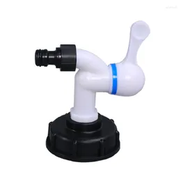 Watering Equipments IBC Tank Tap 60mm Coarse Thread To 1/2" 3/4" Connector 1000L Water Adapter Garden Irrigation Valve Hose Switch