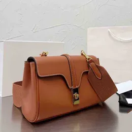 Shoulder Bag Designer Handbag Woman Bags Vintage Women Shoppers Leather Designers Handbags Tote Female Crossbody Shoulder-strap Wide Soft Wild Purses 220413