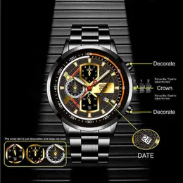 tag heuer horloge 2023Andere Horloges Horloges Tags mannen 2023 Mode Mannen Sport Horloge Luxe Busins Stainls Staal Quartz Lichtgevende Klok Kalender Datum Man Casual