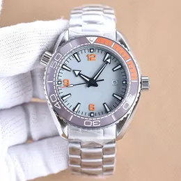 Herrenuhr, automatische mechanische Uhren, 43,5 mm, Keramikgehäuse, Marine-Armbanduhr, Stahlarmband, wasserdicht, Design, Business-Armbanduhren