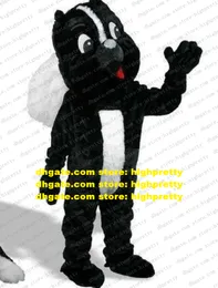 Ebulient Mascot Costume Black Skunk Mefitine Stork Dzika gęś żółta łasica wiewiórka kreskówka Mascotte Adult No.9964