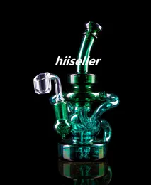 Recycler Oil Plates Gargus Shisha Gross Glass Water Bongs Dab Beaker Bong Smoking Glass Tubacco Tobacco com Banger de 14 mm