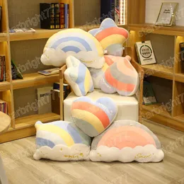 Cute Sky Series Plush Toys Baby Sleeping Pillow Stuffed Soft Star Rainbow Clouds Heart Cushion Room Decoration Girl Gifts
