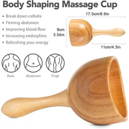 Massageador de corpo inteiro massageador de madeira cupping terapia ferramentas de massagem drenagem linfática para maderoterapia kit escultura anticelulite 221101