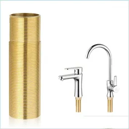 Kitchen Faucets Kitchen Faucets Brass Stainless Steel Faucet Fixed Foot Thicken Lengthened Fixing Taps Installation Accessories Fix1 Dhtf0