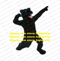 Czarna Pantera Loparda Pard Mascot Costume Adult Cartoon Postacie Festiwale i święta rozrywka Park ZZ7630