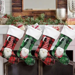 Рождественские украшения безработные подарочные сумки кукол носки веселое дерево для домашних рождественских украшений висят подвесной оптом