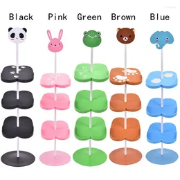 Hooks High Quality 1Pc Shoe Rack Kid Children Cartoon Animal Pattern Holder Stand Storage Capacity Home Furniture