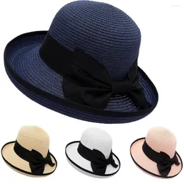 Ball Caps Womens Girls Straw Outdoor Sun Beach Hat Fashion Summer Baseball