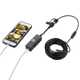 Для iPhone и Android OTG Mobile Phone 8 мм 1200p USB Endoscope Camera269N