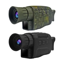 Telescópio Binoculares Telescópios Monocular Night Vision Dispositivo infravermelho 9 Idiomas 5x Digital Zoom PO Playback de vídeo 200m Visao Noturna para caçar
