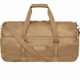 Satchel Luxury Portable Fitness Bag Stor kapacitet Bagage Leisure Ryggsäck Yoga Herrkvinnans duffelväskor Khaki-56 cm