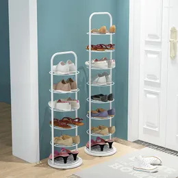 Clothing Storage Marble Light Luxury Simple Shoe Rack Metal Wrought Iron Dormitory Wear-resistant Space-saving Small