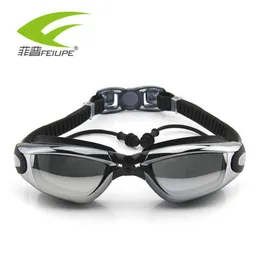 Schutzbrillen Myopie Schwimmbrille Anti-Fog UV HD Einstellbare Beschichtung Männer Frauen Sport Kinder Dioptrien Tauchbrille L221028