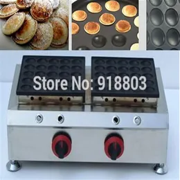 50pcs Commercial Use Non-stick LPG Gas Poffertjes Mini Dutch Pancakes Baker Maker Iron Machine Mold Pan262s