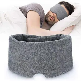 Boinas para dormir máscara ocular sono portátil capume de sopro adequado material de escritório viagens transmível no dia para homens para homens