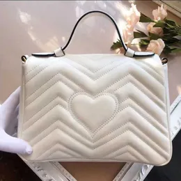 Sac à main en cuir 2022 créateurs de mode Marmont vraies femmes dame portefeuille sacs à main chaîne cosmétique messager Shopping sac à bandoulière fourre-tout E4