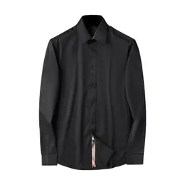 2023 бренд мужская бизнес-повседневная рубашка мужская полосатая рукава с длинным рукава