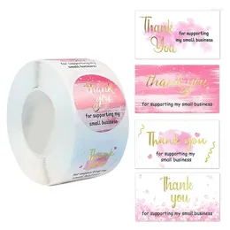 Gift Wrap Greeting Thanks Cards/Stickers For Buying Shopping Purchase Online Retailers Appreciation Cards Parcel Stickers