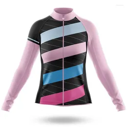 Giacche da corsa Triathlon Maglia da ciclismo a maniche lunghe da donna Pro Team Abbigliamento estivo da bicicletta traspirante Top Abbigliamento da bici Mtb