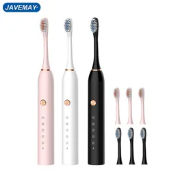 Toothbrush Sonic Electric Adult 5 Gear Automatic Timing Household Soft Bristle USB Rechargeable IPX7 Waterproof Tooth Brush J211 221101