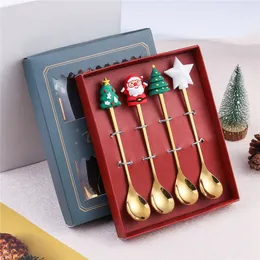 Julg￥va Creative Box Set Holiday Santa Claus Christmas Tree Decoration Table Ornaments Ornament