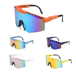 Utomhus Eyewear Sports Polariserade solglasögon UV400 som kör cykelglasögon för män och kvinnor som kör baseball Viper UV -skydd Big Frame 221102